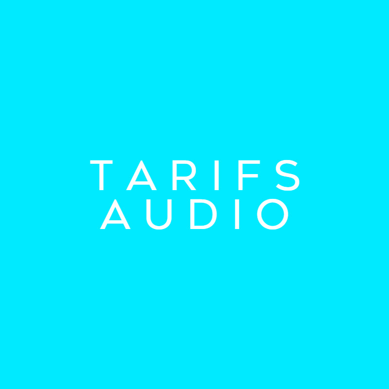 Tarifs Audio
